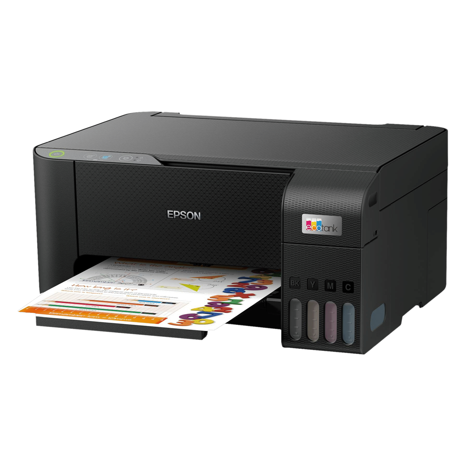 Buy Epson Ecotank L3212 Color All In One Inkjet Printer Flat Bed Scanner C11cj68508 Black 2695